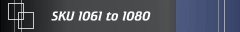 SKU 1061 to 1080